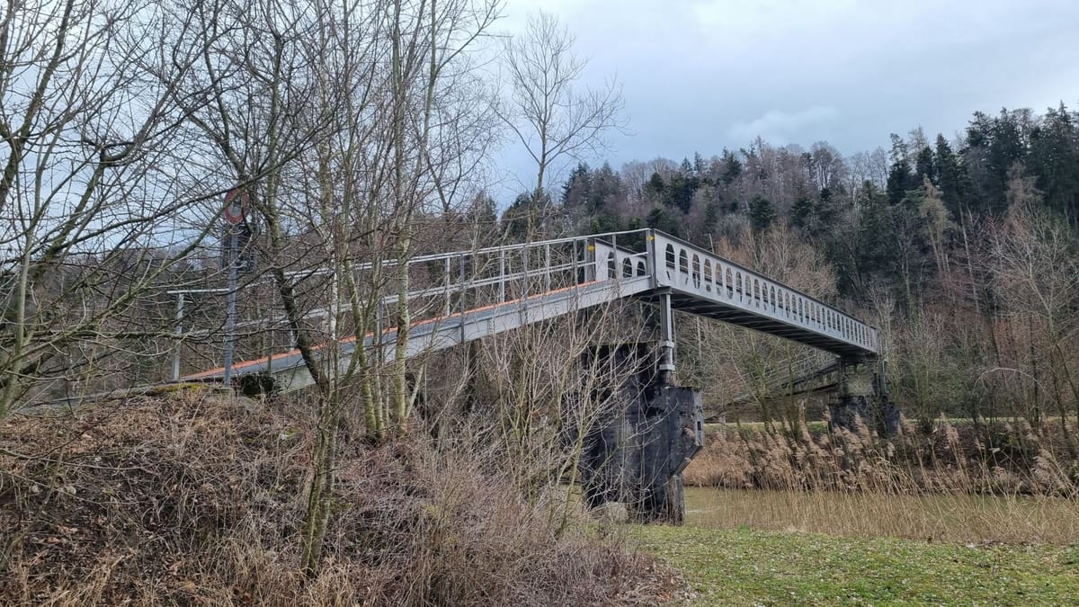 Ersatz des «Schwarzen Steges» aufgeschoben