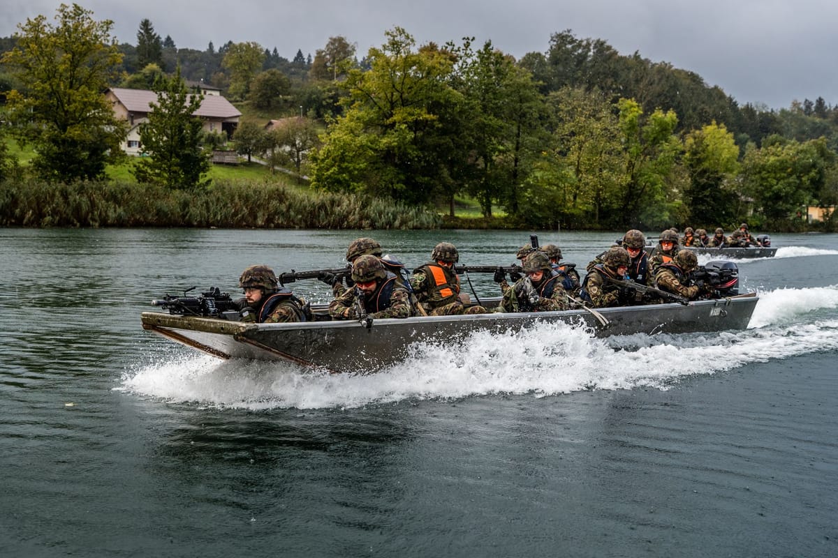 Verbandsübung der Territorialdivision 4 vom 16. - 18. September 2024