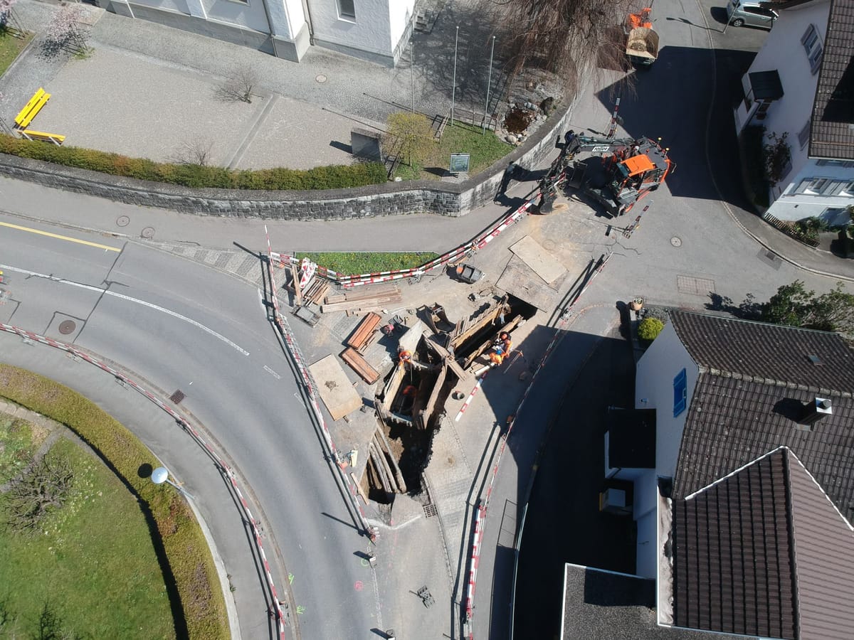 Kanalisation Oberseestrasse: Nachbesserung