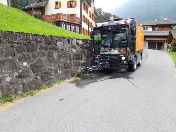 Metzger ist jetzt Frei Strassenreinigung