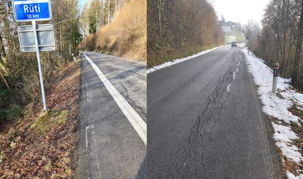 Hangsicherung und Belagserneuerung an der Neuen Eschenbacherstrasse