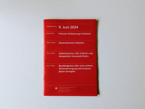 Eidgenossische Volksabstimmung vom 09. Juni 2024